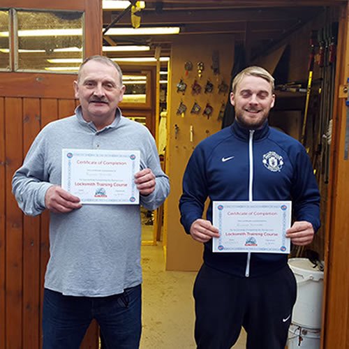 Locksmith Training Graduate