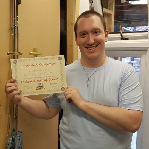 Locksmith Training Graduate