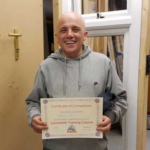 Locksmith Training Graduate