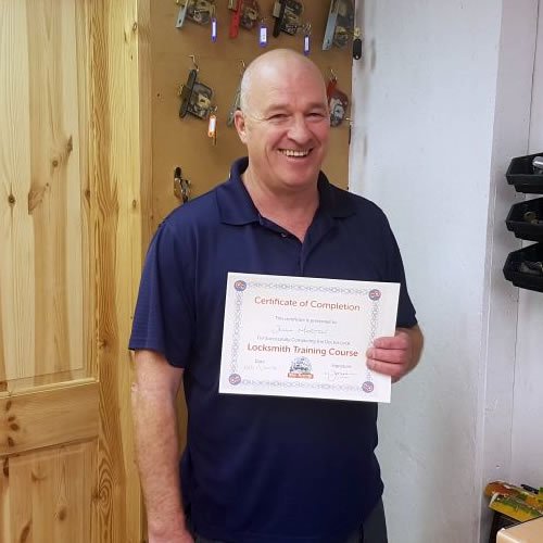 Locksmith Training Graduate