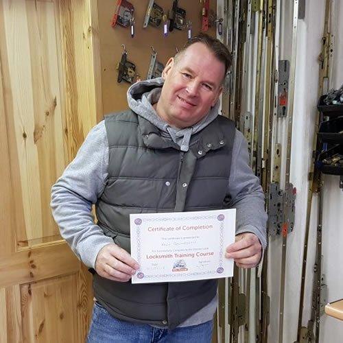 Locksmith Training Graduate