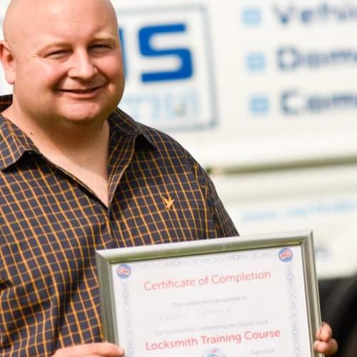 Locksmith Training Graduate