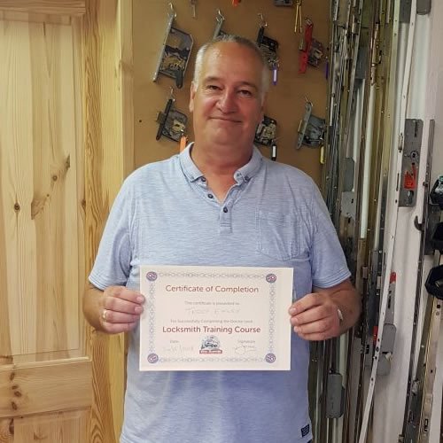 Locksmith Training Graduate